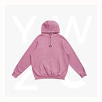 F369HB-Mens'-Cotton-Care-Kangaroo-Hoodie-CoolPink