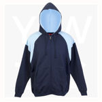 F303HZ-Mens-Shoulder-Contrast-Zip-Hoodie-NavySky