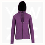 F360UN-Ladies-Soft-Polar-Fleece-Hoodie-AubergineMarl