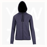 F360UN-Ladies-Soft-Polar-Fleece-Hoodie-NavyHeather