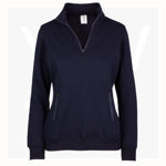 F365LD-Ladies'-Enterprise-Half-Zip-Fleece-Navy