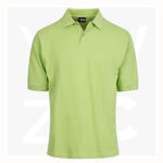 P737HS-Mens-Cotton-Pigment-Dyed-Polo-Lime