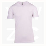 T918TV-Mens-Raw-Cotton-Wave-V-Neck-Tee-White