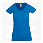 T917LD-Ladies-Raw-Cotton-Wave-Tees-Azure