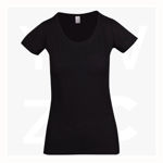 T917LD-Ladies-Raw-Cotton-Wave-Tees-Black