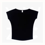 T401LD-Ladies-Bat-Wing-Tee-Black