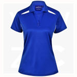 PS94-Ladies-Sustainable-Contrast-Polo-ElectricBlueWhite