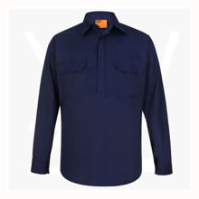 WT12-Unisex-Cool-Breeze-Long-Sleeve-Shirt-Navy