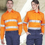 SW87-Unisex-Hi-Vis-Cool-Breeze-Shirt-With-Tape