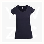 T938LD-Ladies-Marl-Scoop-Neck-T-shirt-NavyMarl