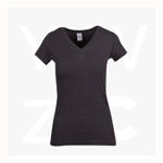 T903LD-Ladies-Marl-V-Neck-T-shirt-DarkMarl