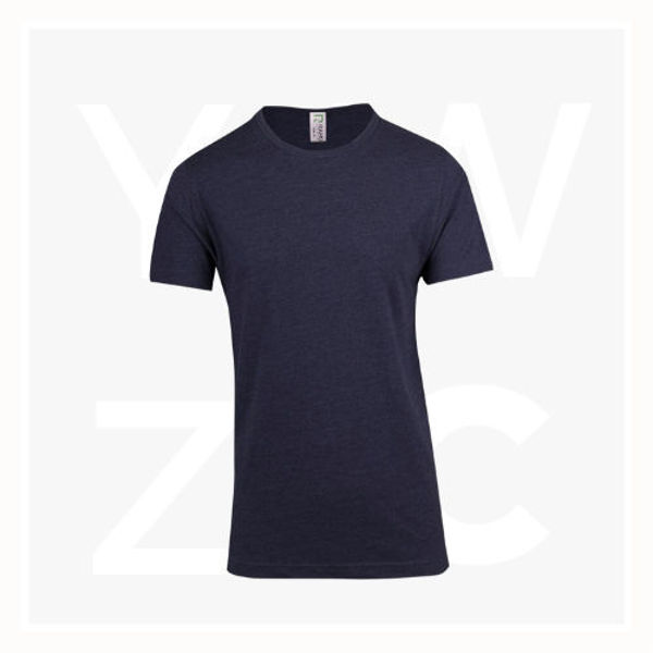 T938HD-Mens-Marl-Crew-neck-T-shirt-NavyMarl