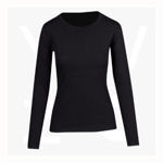 T121LD-Ladies-Long-Sleeve-Tee-Black