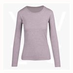 T121LD-Ladies-Long-Sleeve-Tee-GreyMarl