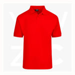 P777HS-Mens-Cotton-Pique-Knit-Polo-Red