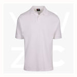 P777HS-Mens-Cotton-Pique-Knit-Polo-White