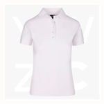 P777LD-Ladies-Cotton-Pique-Knit-Polo-White