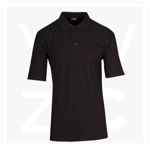 P212HS-Mens-Regular-Pique-Knit-Polo-Black