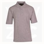 P212HS-Mens-Regular-Pique-Knit-Polo-GreyMarl