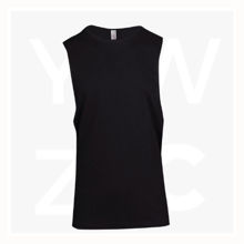 T405MS-Mens-Cotton-Sleeveless-Tee-Black