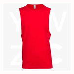 T405MS-Mens-Cotton-Sleeveless-Tee-Red