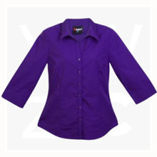 S004FQ-Ladies-3Q-Sleeve-Shirts-Grape