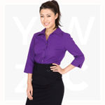 S004FQ-Ladies-3Q-Sleeve-Shirts