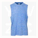 T406MS-Men's-Stone-Washed-Tank-Blue