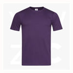 ST2010-Men's-Classic-Tee-Fitted-DeepBerry