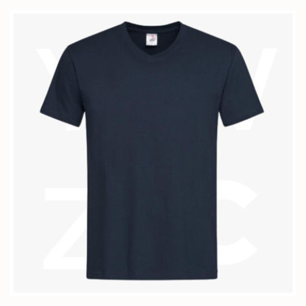 ST2300-Men's-Classic-Tee-V-neck-BlueMidnight