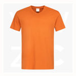 ST2300-Men's-Classic-Tee-V-neck-Orange