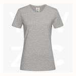 ST2620-Women's-Classic-Tee-Organic-Crew-Neck-GreyHeather