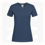 ST2620-Women's-Classic-Tee-Organic-Crew-Neck-Navy