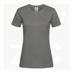 ST2620-Women's-Classic-Tee-Organic-Crew-Neck-RealGrey