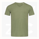 ST9010-Men's-Ben-V-Neck-MilitaryGreen