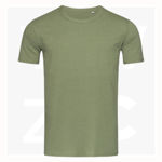 ST9020-Men's-Morgan-Crew-Neck-MilitaryGreen