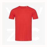 ST9100-Men's-Finest-Cotton-Tee-CrimsonRed