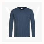 ST2500-Men's-Classic-Tee-Long-Sleeve-Navy