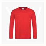 ST2500-Men's-Classic-Tee-Long-Sleeve-ScarletRed