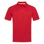 ST8450-Men's-Active-Polo-CrimsonRed