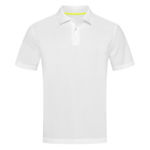 ST8450-Men's-Active-Polo-White