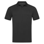 ST8050-Men's-Active-Piqué-Polo-BlackOpal