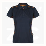 AP2323-Kuranda-Lady-Polos-Navy-FluoroOrange