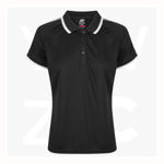 AP2322-Double-Bay-Lady-Polos-Black-White