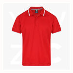 AP1321-Portsea-Mens-Polos-Red-White