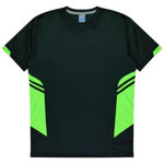 AP1211-Tasman-Mens-Tees-Black-NeonGreen