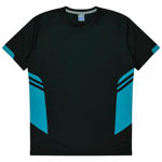 AP1211-Tasman-Mens-Tees-Black-Teal