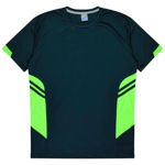 AP1211-Tasman-Mens-Tees-Navy-NeonGreen