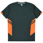 AP1211-Tasman-Mens-Tees-Slate-NeonOrange