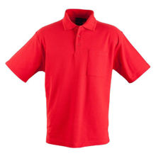 PST41-Pocket-Polo-Unisex-Red